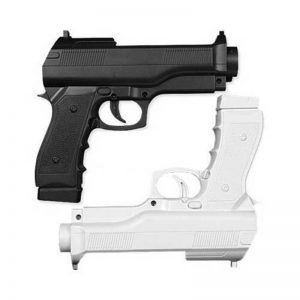 Zapper Gun For Nintendo Wii Pistol Shooting Gun For Wii Remote Controller Video Game Gun Bracket Holder For Wii Game Accessories