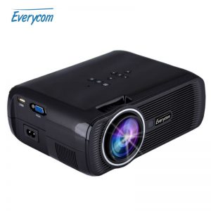 Everycom X7A / X7s plus Miracast Airplay X7 Wifi Mini Video Projector led ATV Beamer 1800 lumens portable lcd Home Theater HDMI