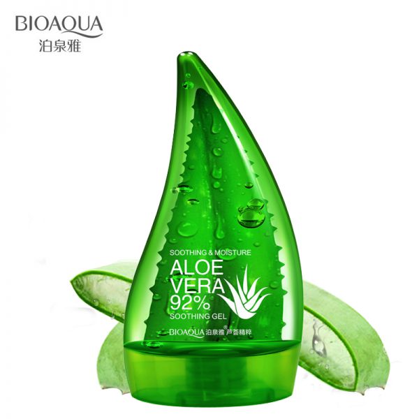 Korea hotsale Natural Aloe vera gel acne treatment moisturizing skin whitening scar removal Aloe essence facial cream 160ml