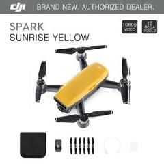 DJI Spark Sunrise Yellow Quadcopter Drone + 1 Extra Battery