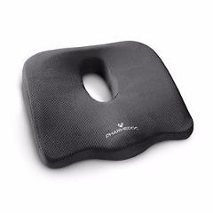 Orthopedic Coccyx Seat Cushion - Foam Tailbone Pillow for Sciatica & Pain Relief