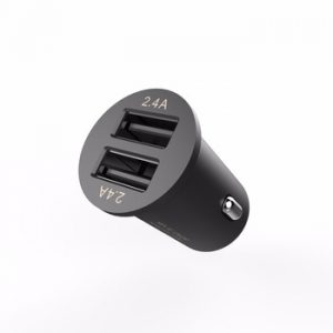 Vinsic 24W Mini Car Charger 5V 4.8A Dual Smart USB Car Charger Adapter for iPhone X 8 8 Plus iPad Samsung S8 HTC Xiaomi Huawei