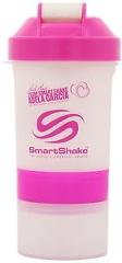 SmartShake V2 Pink Protein Shaker Bottle Blender Cup 20 oz ADELA GARCIA EDITION