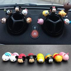 Mini car interior decoration dashboard creative cartoon cute little ornaments Auto Dashboard Ornaments Accessories