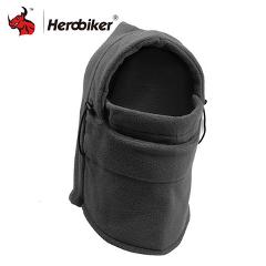 HEROBIKER Outdoor Fleece Balaclava Motorcycle Face Mask Winter Ski Snowmobile Cycling Full Face Mask Under Helmet Hood Hat Cap