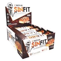 Sinister Labs SINFIT High Protein Bar 30g - Box of 12 Bar PEANUT BUTTER CRUNCH