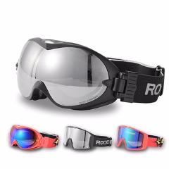 ROCKBROS Ski Goggles Double Layers Anti-Fog Glasses Snow Skiing UV400 Eyewear Snowboard PC Lens Big Mask Men Women Winter Sport