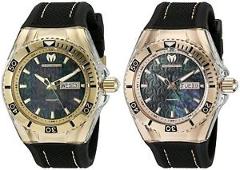 Technomarine Cruise Men's 44mm Monogram Black Dial Watch - Choice of Color