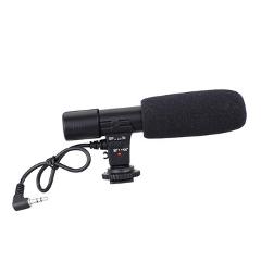 3.5mm Mic-01 Recording Microphone Digital Video DV Camera Studio Stereo Camcorder for Canon Nikon Pentax SLR Camera