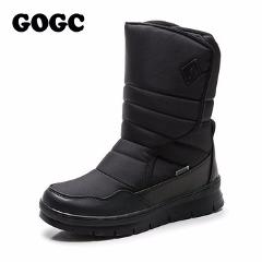 GOGC Warm Men Winter Shoes Brand Non-slip Winter Shoes for Men High Quality Winter Boots Snow Boots Shoes Men Plus Size 41-46