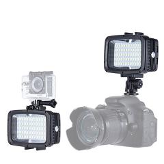 Andoer Ultra Bright 60pcs LED Video Light 1800LM 3 Modes Waterproof 5500K Fill-in Light Photo Lamp for GoPro Canon Nikon Sony