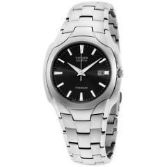 Citizen Eco-Drive Black Dial Titanium Men's Watch BM6560-54H