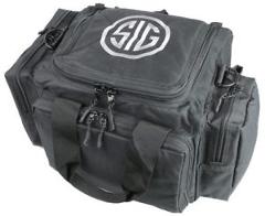 Sig Sauer Tactical Pistol Range Bag w/ 5 Pockets & Strap - Bag-Range-Pistol-Blk