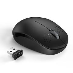 SeenDa Noiseless 2.4G Wireless Mouse Portable Optical Mice for Notebook PC Laptop Mini Silent Mouse 1600DPI Ergonomic Vertical