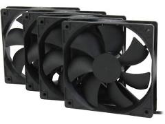 Rosewill 120mm Computer Case Cooling Fans (Pack of 4) ROCF-13001 - 38.2 CFM