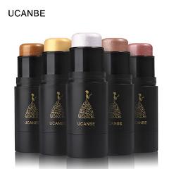 UCANBE Brand 6 Colors Face 3D Contour Highlighter Bronzer Stick Makeup Pen Shimmer Brighten Skin Highlighting Concealer Cosmetic