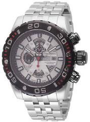 GV2 by Gevril Men's 1401B Octopus Chronograph Luminous Stainless Steel Watch