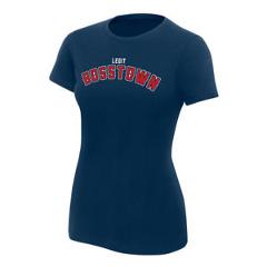 Official WWE Authentic Sasha Banks "Legit Bosstown" Women's T-Shirt Black