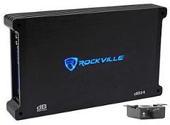 Rockville dB14 4000 Watt/2000w RMS Mono Class D 2 Ohm Amplifier Car Audio Amp