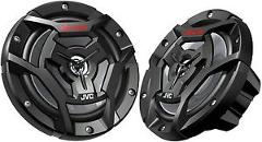 Pair JVC CS-DR6200M 6.5" 300w 2-Way Motorcycle ATV Powersports Marine Speakers