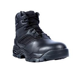 Ridge Footwear Men's Ultimate Mid Zipper 6" Leather Boot Rip-Stop Waterproof
