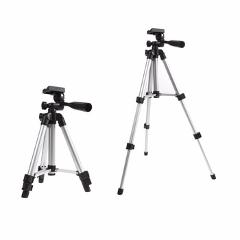 Portable Professional Camera Tripod With Phone Holder High Quality Universal Tripod For Camera / Mobile Phone / Tablet
