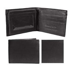DBFL1 Men's Genuine Leather Bi-Fold Multi-Window Wallet