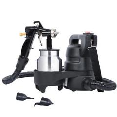 1000ml Electric HVLP Air Spray Gun Kit 450W Paint Sprayer 1.0mm Nozzle DIY Tool