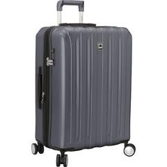 Delsey Helium Titanium 25" Spinner Trolley 3 Colors Hardside Checked NEW