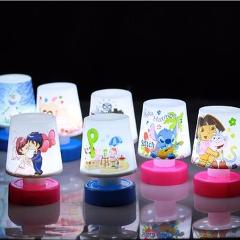 New Kids Gift Mini Cartoon LED Night Lights Cute Pat Fish Cat Light Table Lamp Colorful Led Night Light For Children Boys Girls