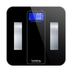Smart Digital Bathroom LCD Weight Body Scale Fat BMI Tempered Glass 400lbs/180kg