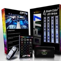 Full Color LED Interior Car Kit Under Dash Footwell Seats Inside Lighting