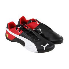 Puma Future Cat SF OG Mens Black Leather Athletic Lace Up Running Shoes