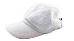 FILA Sport Moisture-Control Ciba Stretch Fitness Golf Running Cap Hat White CHOP