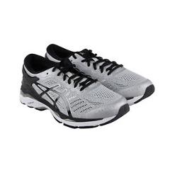 Asics Gel Kayano 24 Mens Gray Mesh Athletic Lace Up Running Shoes