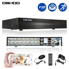 OWSOO 16CH DVR Full CIF Surveillance Video Recorder H.264 16 Channel Digital Video Recorder For CCTV Camera Kit Phone Control