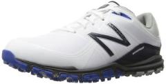 New Balance Minimus White/Blue Spikeless Golf Shoes White/Blue 11.5 Medium