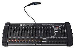 Rockville ROCKFORCE 384 Channel Light/Fog DMX Lighting Controller + MIDI Control