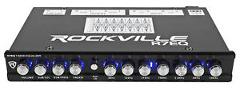 Rockville R7EQ 1/2 Din 7 Band Car Audio Equalizer EQ w/ Front