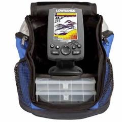 Lowrance Hook-3x Fishfinder 83/200 Transducer + Ice Fishing Kit 000-12638-001