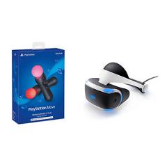 Sony PlayStation VR Headset and PlayStation Move Motion Bluetooth Controller