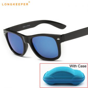 Children UV400 Sunglasses kids Children Cool Sun Glasses 100%UV Protection Eyeglasses Sunglasses For Travel Boy Girl With Case