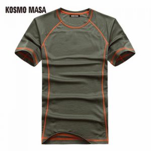 KOSMO MASA 2017 Quick Dry Breathable T-Shirt For Men Tees Space Jersey T Shirts Men's Anime Fitness Hip Hop T-Shirts MC0153