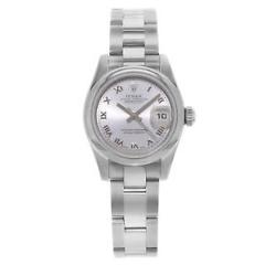 Rolex Datejust 179160 sro Silver Roman Dial Steel Automatic Ladies Watch