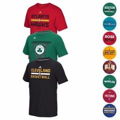 NBA Adidas Ultimate Climalite Performance Short Sleeve T-Shirt Collection Men's