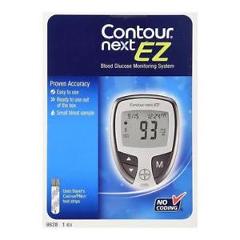 Bayer Contour Next EZ Blood Glucose Monitoring System 5-Second 7252 Model CHOP