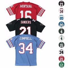 NFL Official Throwback Retro Player Jersey Collection by Mitchell & Ness Men's