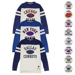 NFL Mitchell & Ness "Swing Pass" Longsleeve Vintage Crew Fleece Collection Men's