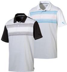 Puma Highlight Stripe Polo Golf Shirt 573931 Men's New - Choose Color & Size!