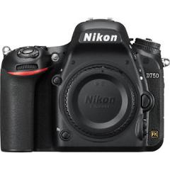 Nikon D750 24.3 MP FX-format Full HD 1080p Video Digital SLR Camera Body Only